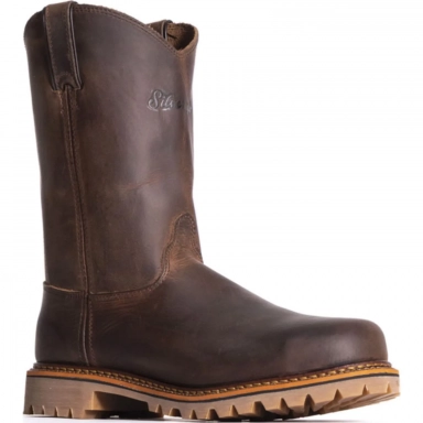 Silverado Mens 10 Steel Toe 7702ST Pull-On Boot