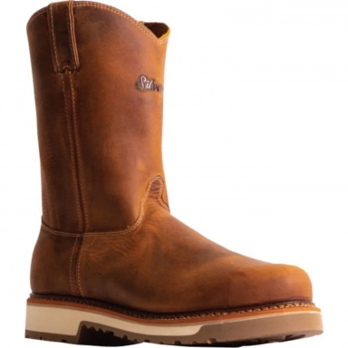 Silverado Mens 10 Steel Toe 7704ST Pull-On Boot