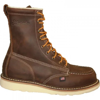 Silverado Mens 8 Casselman Moc Steel Toe Wedge 7781ST Work Boot