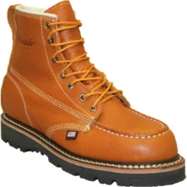Silverado Mens 6 Boswell Moc Toe Work Boot Brown