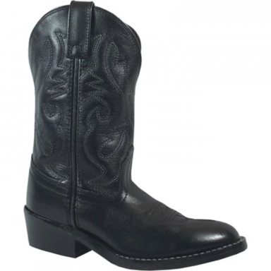 Smoky Mountain Kids Denver Black-Blue Western Boot