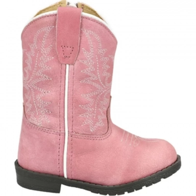 Smoky Mountain Kids Toddler Hopalong Pink Western Boot