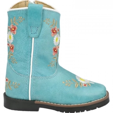 Smoky Mountain Kids Toddler Autry Turquoise Western Boot