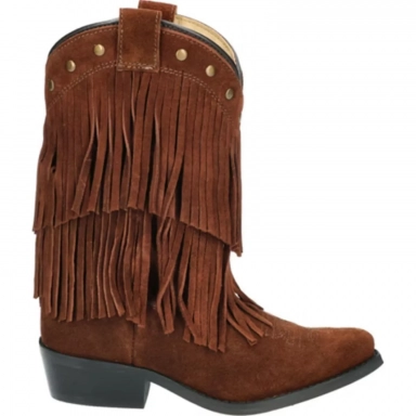 Smoky Mountain Kids Wisteria Brown Western Boot