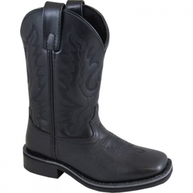 Smoky Mountain Kids Outlaw Black Western Boots 3756