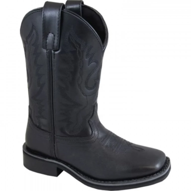 Smoky Mountain Kids Outlaw Black Western Boot