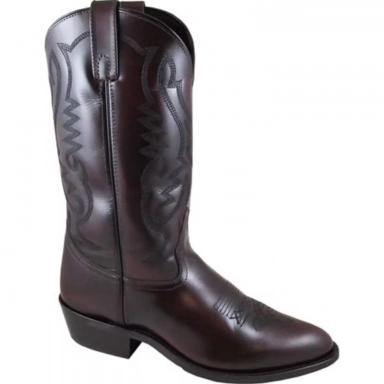 Smoky Mountain Mens Denver Black Cherry Cowboy Boot