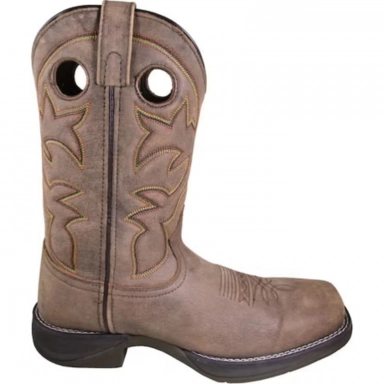 Smoky Mountain Mens Benton Brown Distress Cowboy Boot