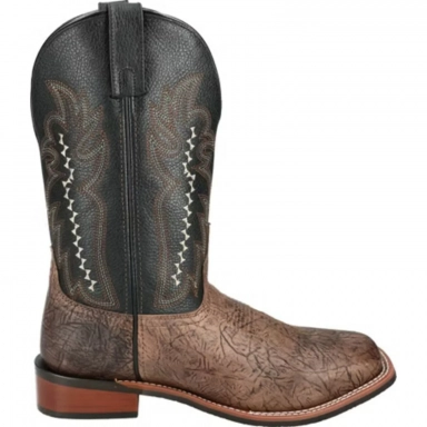Smoky Mountain Mens Presley Brown-Black Cowboy Boot