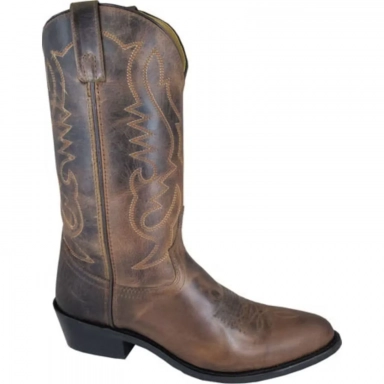Smoky Mountain Mens Denver Brown Cowboy Boot