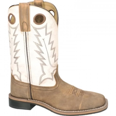Smoky Mountain Womens Drifter Brown Distress-Antique White Western