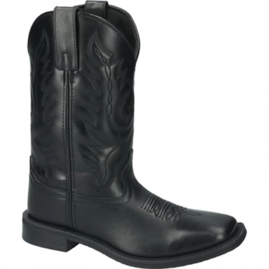 Smoky Mountain Womens Outlaw Black Western Boot