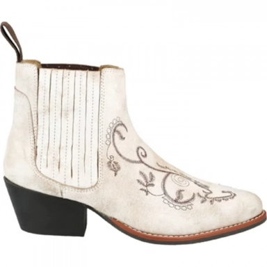 Smoky Mountain Womens Grace Antique White Western Boot