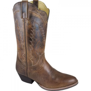 Smoky Mountain Womens Amelia Brown Distress Western Boot