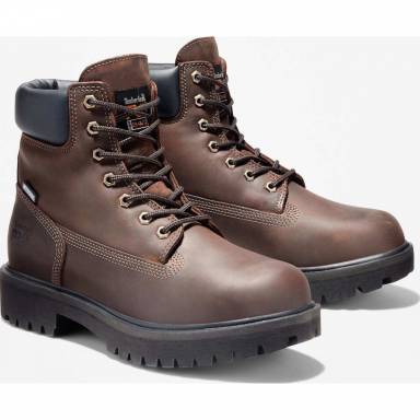 Timberland Pro Mens 6" Direct Attach Waterproof Insulated Steel Toe Boots TB038021242
