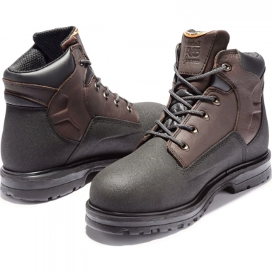Timberland Mens Pro 6 Powerwelt Steel Safety Toe Waterproof Work Boot