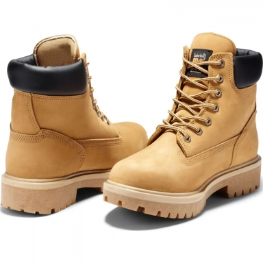 Timberland Mens Pro 6 Direct Attach Waterproof Insulated Steel Toe Tan