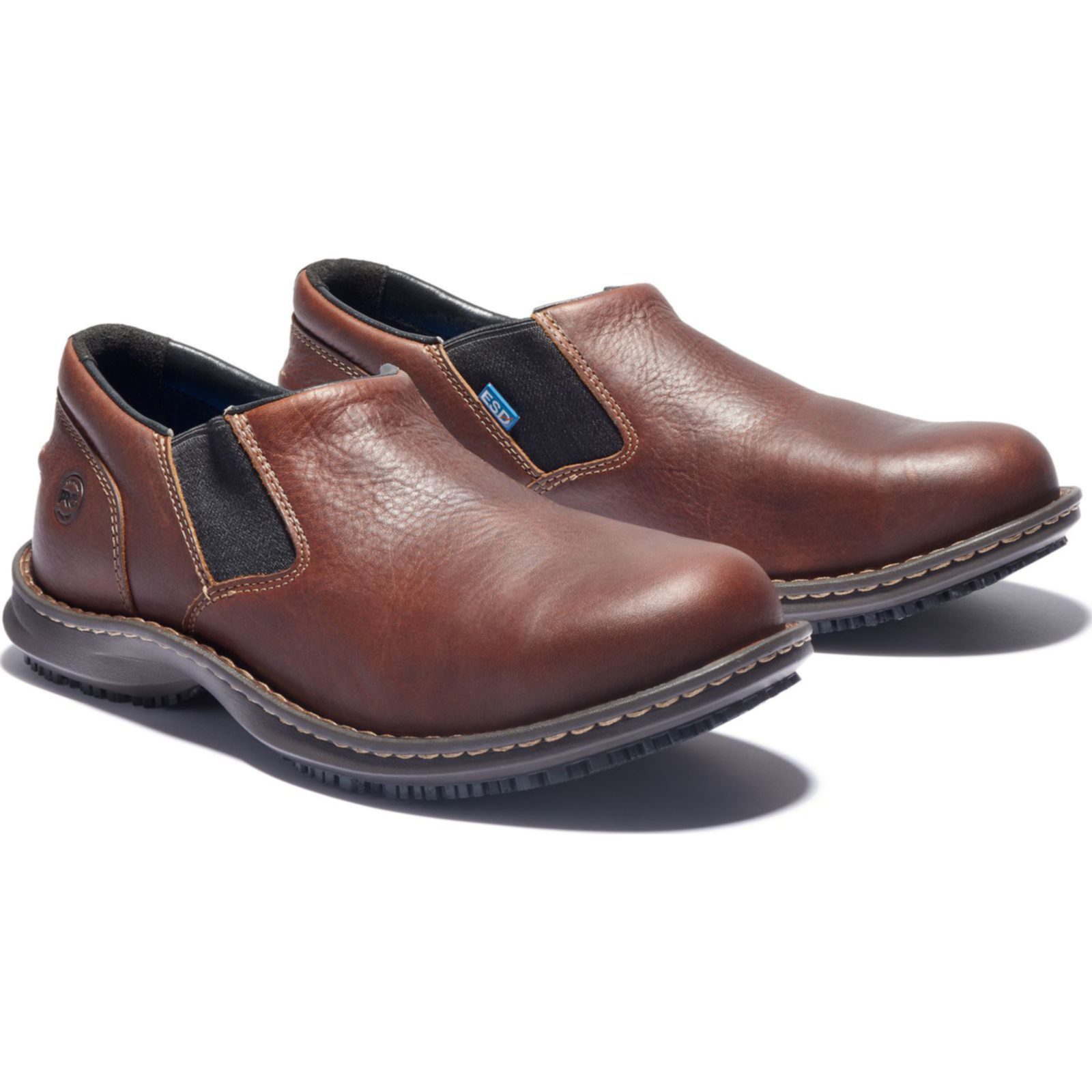 Shop Timberland Pro Mens Gladstone Steel Toe Slip On Work Shoes TB086509214 Save 20 Free Shipping BootAmerica