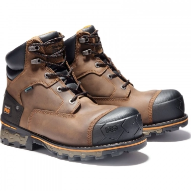Timberland Mens Pro 6 Waterproof Boondock Composite Safety Toe Work
