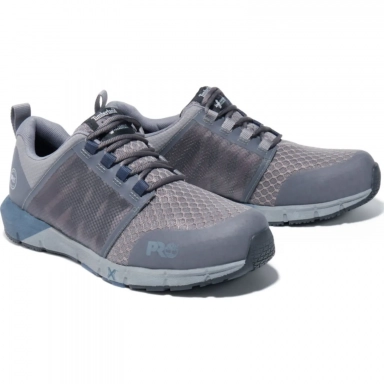 Timberland Mens Pro Radius Composite Toe Work Shoe Grey