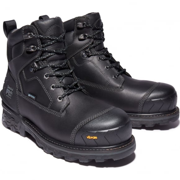 Timberland pro men's 6 inch boondock comp toe wp insulated industrial work boot hotsell