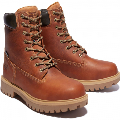 Timberland Mens Timberland Pro Direct Attach 8" Waterproof Insulated Soft-Toe Boots TB0A29X8214