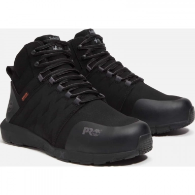 Timberland Mens Pro Radius Mid Met Guard Composite Toe Sneaker