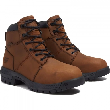 Timberland Mens Montauk 6 Steel Toe Waterproof Work Boot