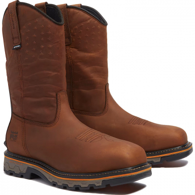 Timberland Men's True Grit USA Pull-On Composite Toe Waterproof Work Boot
