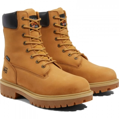 Timberland Mens Pro 8 Direct Attach Steel Safety Toe Waterproof Brown
