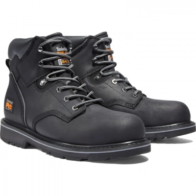 Timberland Mens Pro 6 Pit Boss Steel Safety Toe Work Boot Black