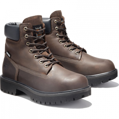Timberland Pro Mens 6" Direct Attach Waterproof Insulated Steel Toe Boots