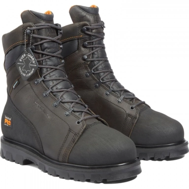Timberland Mens Pro Rigmaster 8 Waterproof Alloy Toe Work Boot Brown