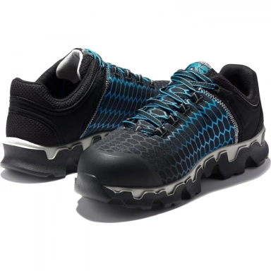 Timberland Mens Pro Powertrain Sport Alloy Toe Sneaker Black