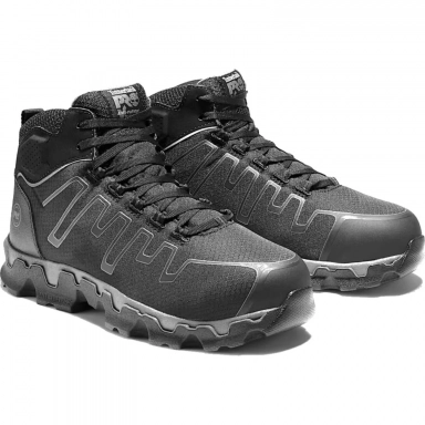 Timberland Mens Pro Powertrain Sport Safety Toe Sneaker in Black