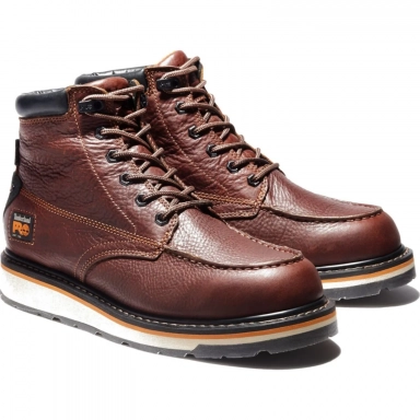 Timberland Mens Pro 6 Gridworks Waterproof Moc Soft Toe Work Boot