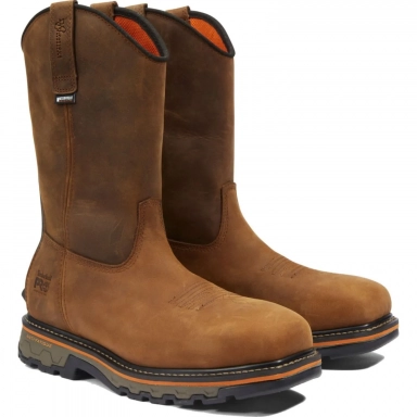 Timberland Mens Pro True Grit Waterproof Composite Toe Pull-On Boot MW