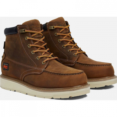Timberland Mens Timberland Pro Gridworks 6" Waterproof Soft-Toe Work Boots TB1A2AXR214