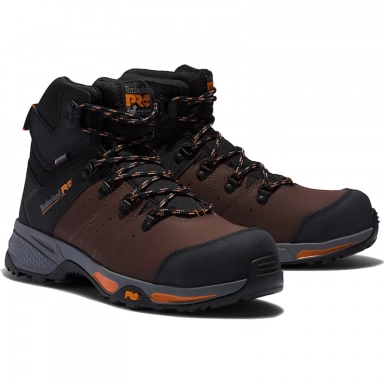 Timberland Mens Switchback Waterproof Comp-Toe Work Shoe