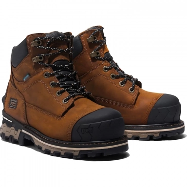Timberland Womens Pro Boondock 6 Waterproof Comp-Toe Work Boot
