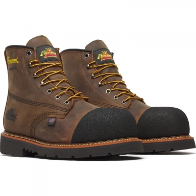 Thorogood Mens 6 Inch Waterproof Nano Toe Crazy Horse Work Boot
