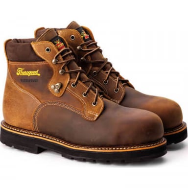 Thorogood Mens 6" Crazyhorse Waterproof Safety Toe Work Boot 804-4144