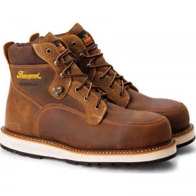 Thorogood Mens 6" Crazyhorse Wedge Waterproof Work Boot 804-4145