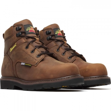 Thorogood Mens 6 Inch I Met Waterproof Composite Toe Guard Work Boot