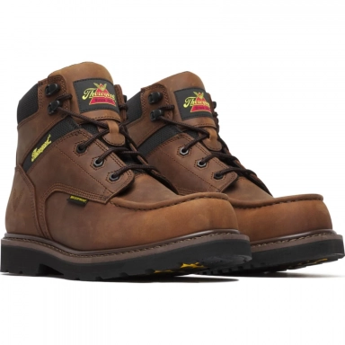 Thorogood Mens 6 Inch Jobsite Moc Toe Waterproof Composite Work Boot