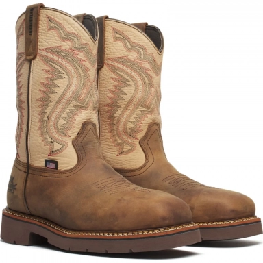 Thorogood Mens 11 Inch Waterproof Nano Toe Crazy Horse Leather Cowboy