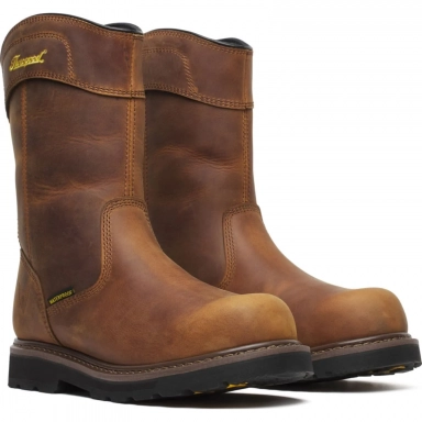 Thorogood Mens 11 Inch Waterproof Composite Toe Crazy Horse Work Boot