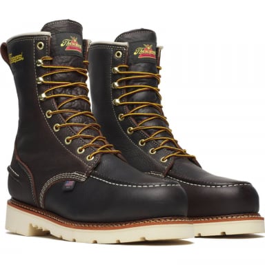 Thorogood Mens 8? Steel Toe Moc Toe Waterproof Work Boot 804-4941