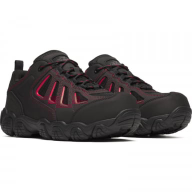 Thorogood Mens SD Oxford & Red Safety Toe Work Shoe 804-6001
