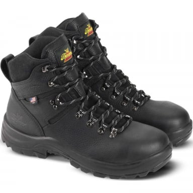 Thorogood Mens 6" Black Waterproof Work Boot 804-6365